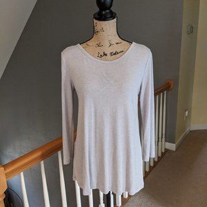 🛍️ BUNDLE ONLY |  GAP gray flowy shift top Small